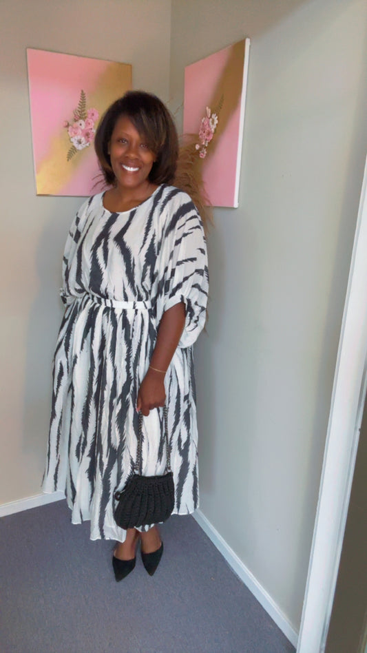 The Classy Lady Midi Dress