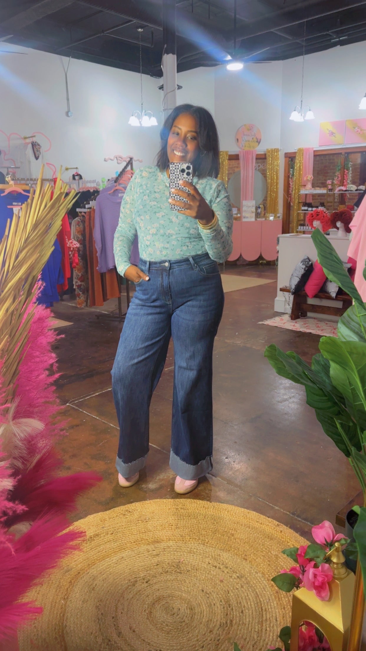 The High Style Cuffed Jeans
