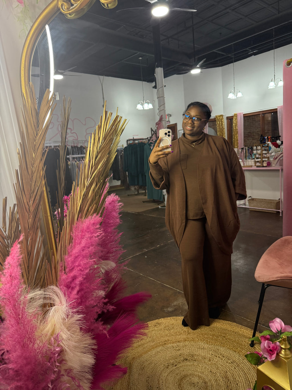 The Claire 3-Piece Set (Brown)