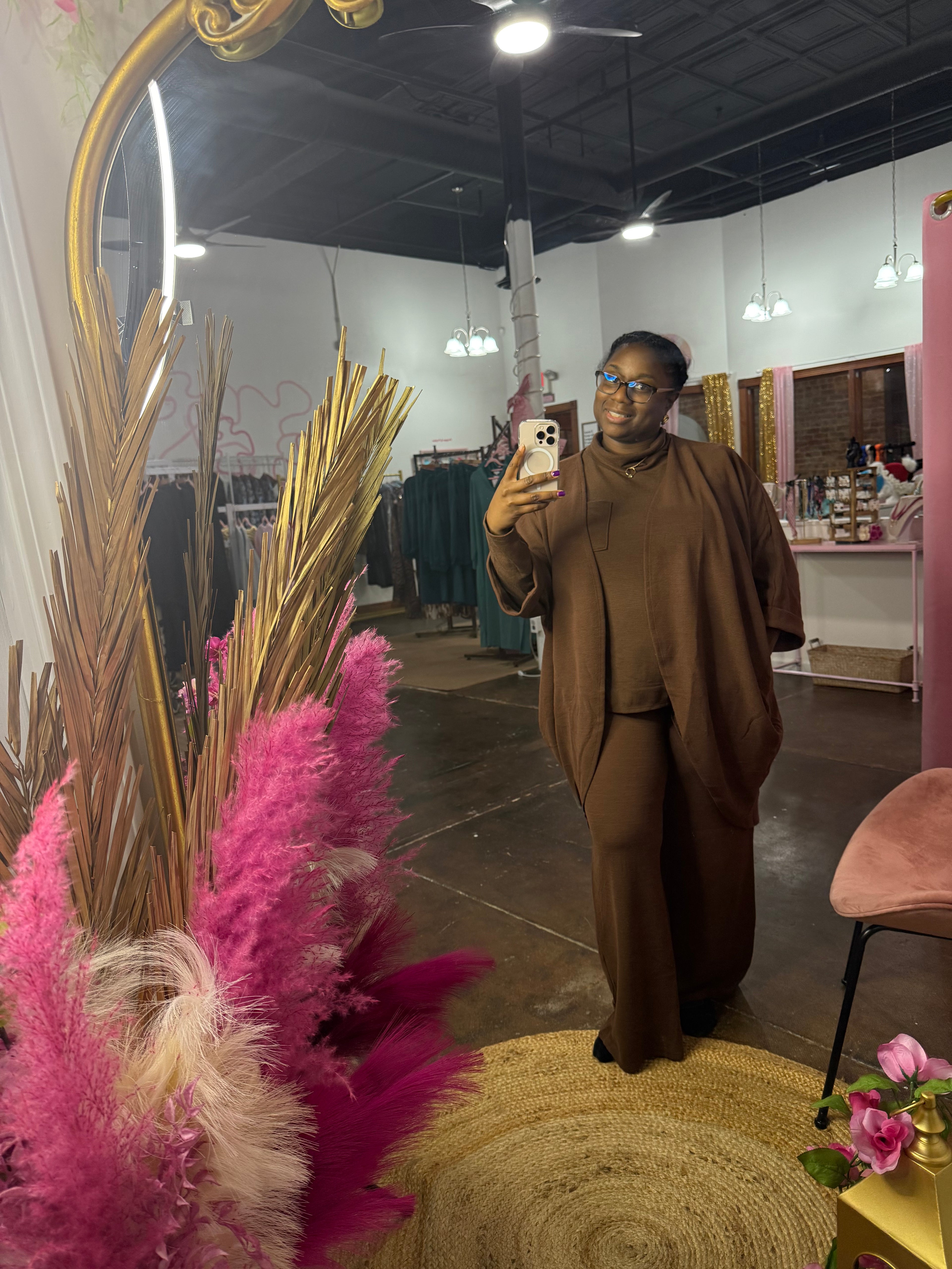 The Claire 3-Piece Set (Brown)
