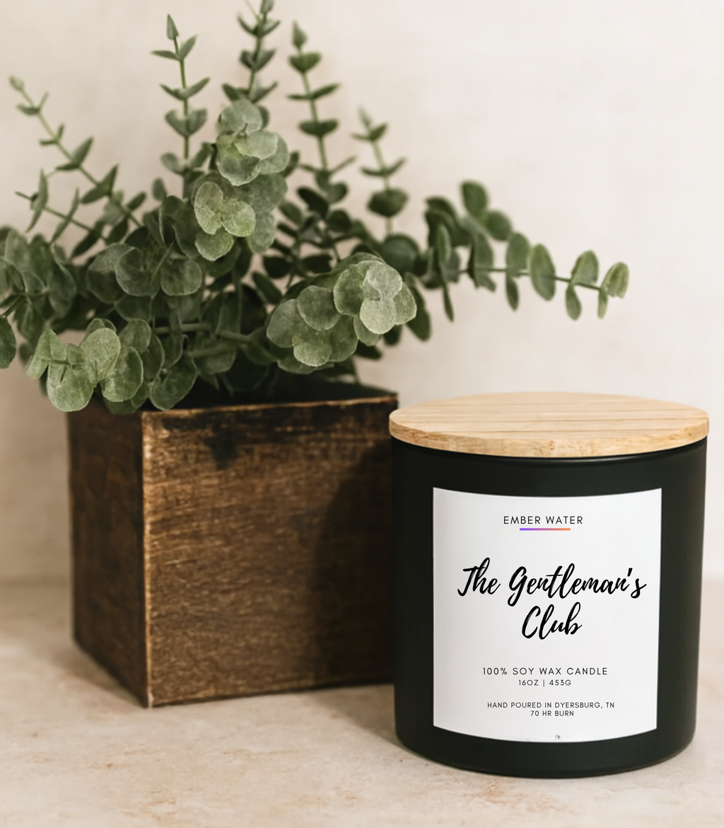 The Gentleman's Club 16 oz 100% Soy Candle