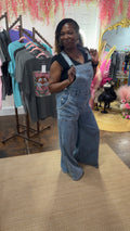 The Jasmine Wide-leg Overalls