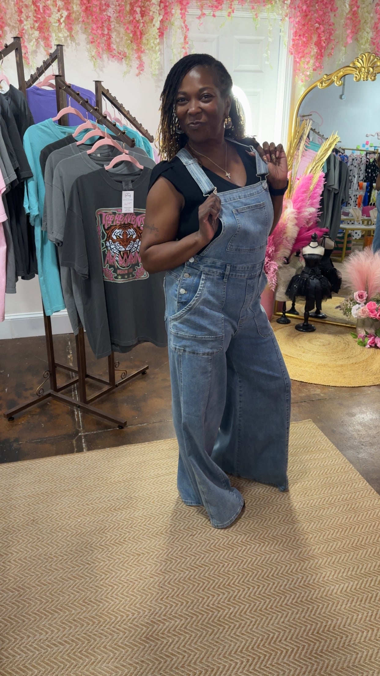 The Jasmine Wide-leg Overalls