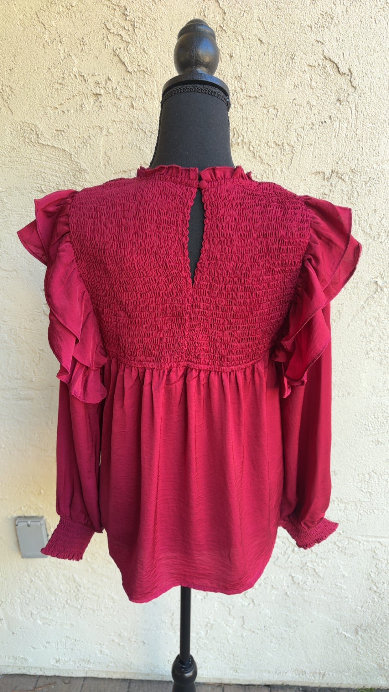 The Courtney Ruffle Blouse