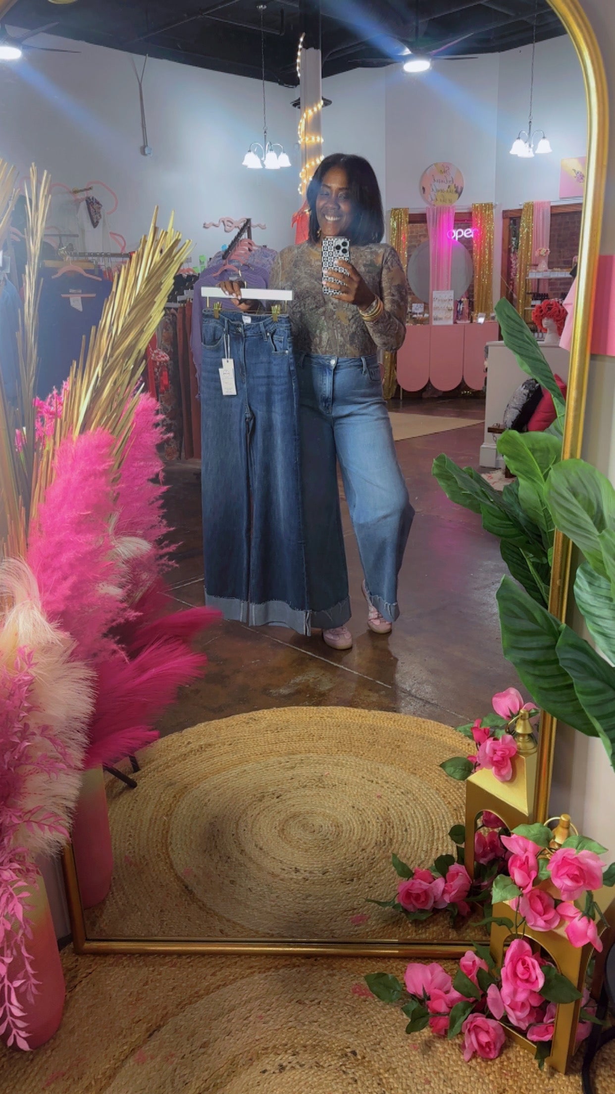 The High Style Cuffed Jeans