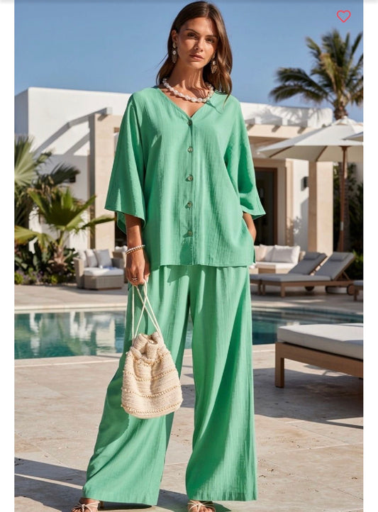 The Coastal Comfort Linen Set
