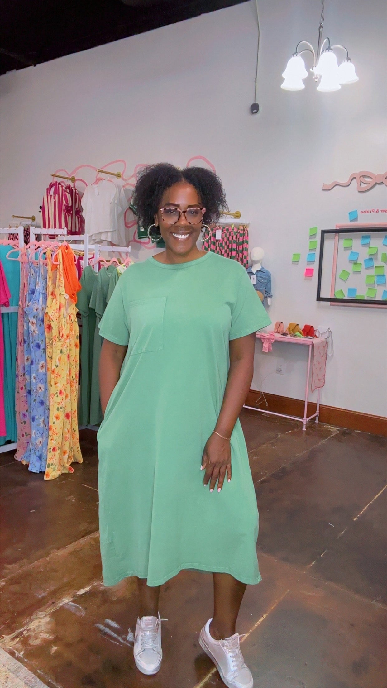 The Summers Coming Midi Dress