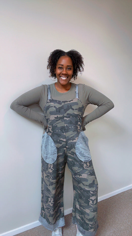 The Camo Girlie Jumpsuit