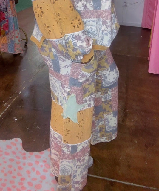 The Bohemian Patchwork Pants
