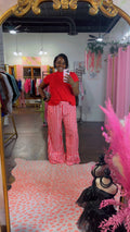 The Dixie Gingham Ruffle Pants