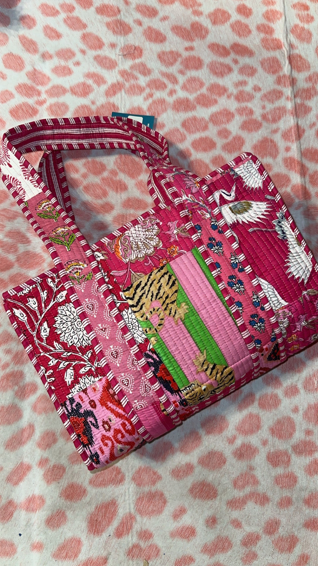 The Pink QuiltedTote