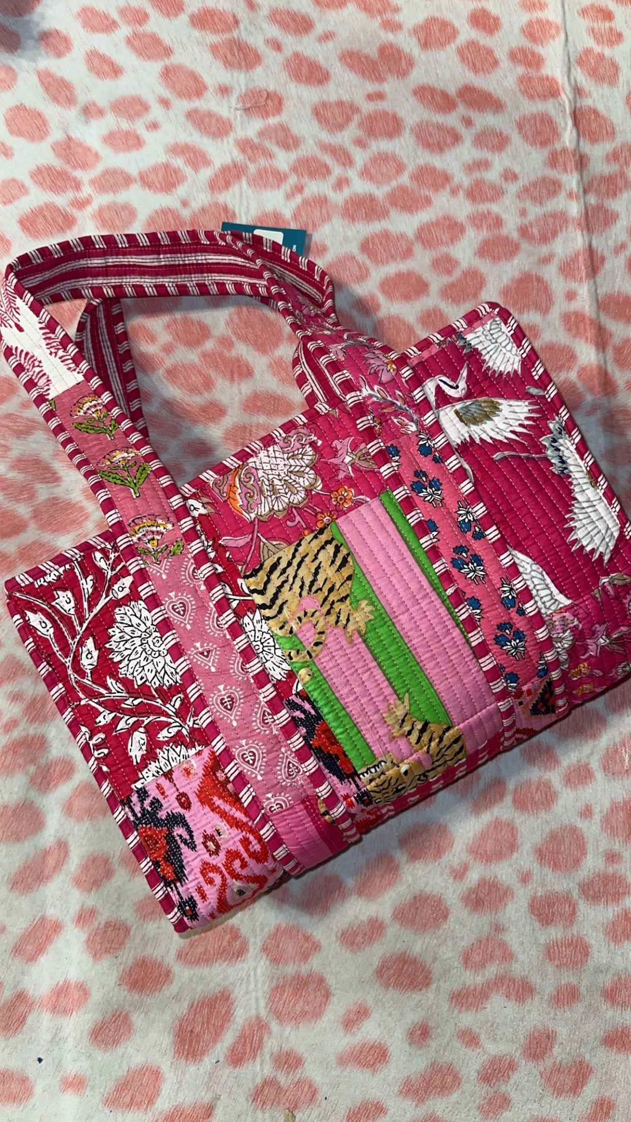 The Pink QuiltedTote