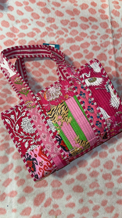 The Pink QuiltedTote