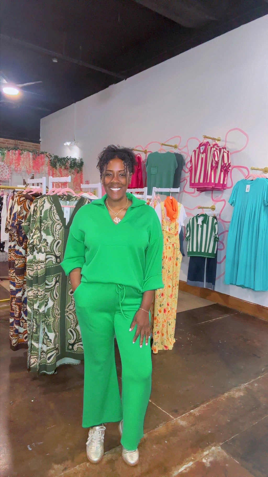 The “In The Green”Pant Set