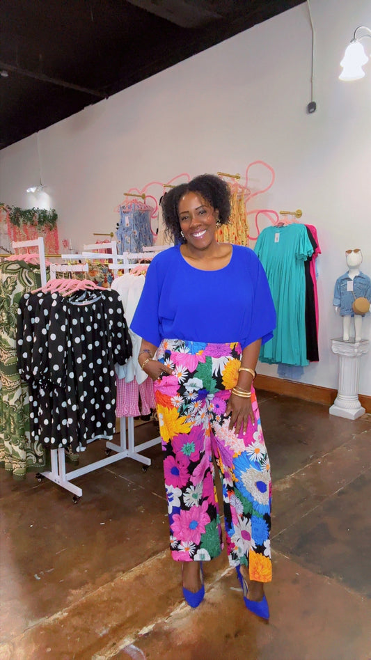 The Floral Serenity Pants