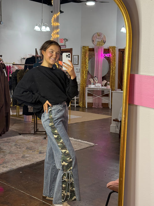 The Kyndal Camo Jeans