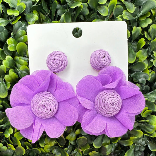 The Spring Floral Earrings