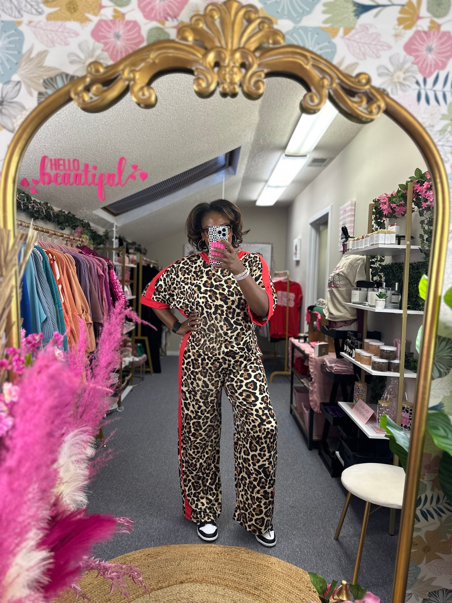The Spicy Cheetah Pant Set