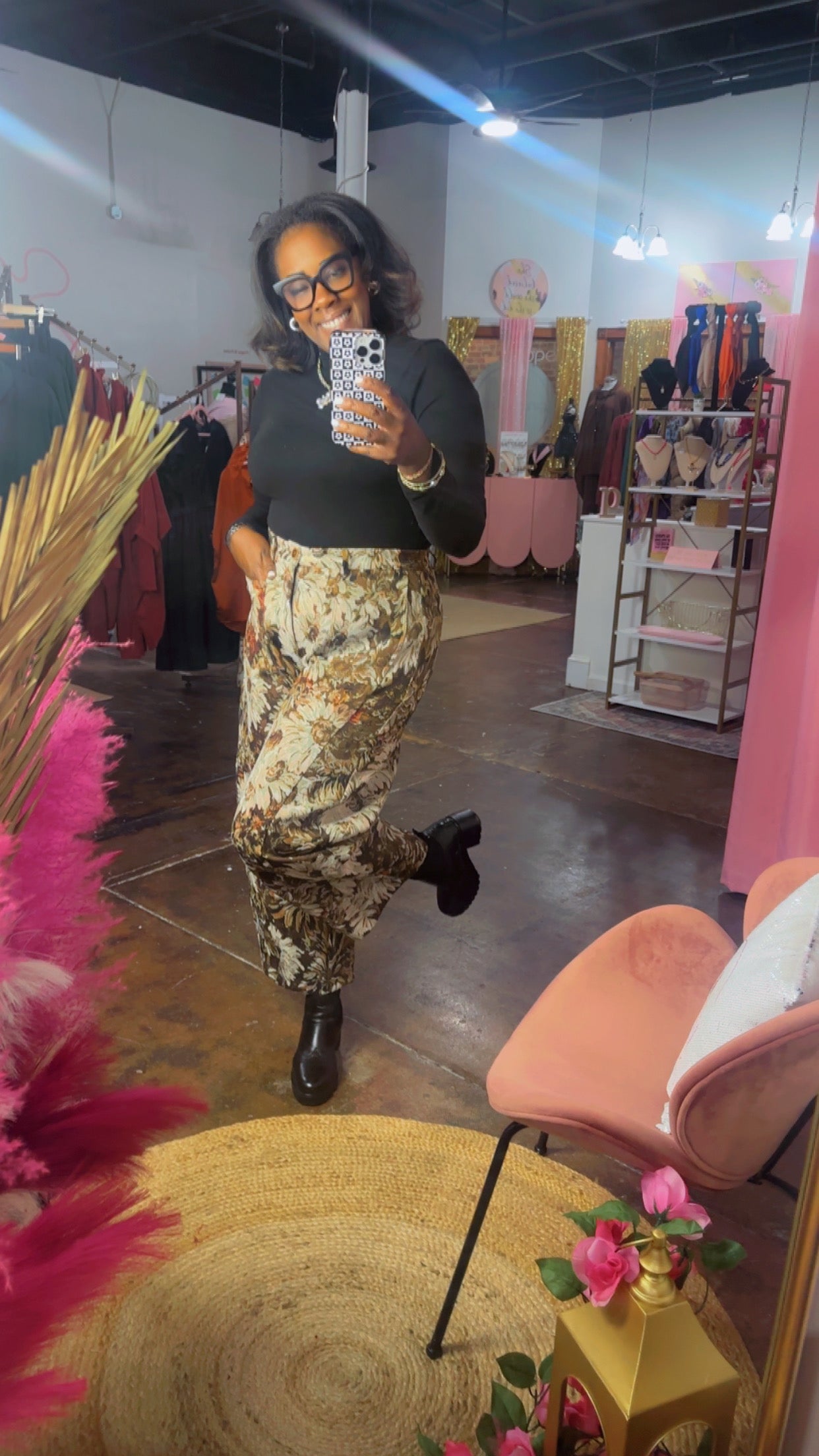 The In The Garden Pants (Brown)