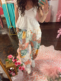 The Pretty Patchwork Print Pants