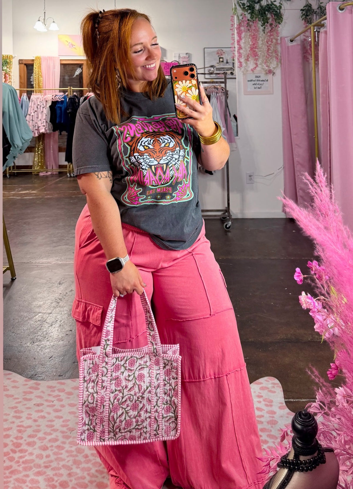 The Pink Cargo Pants