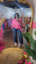 The Spring Vibes Pullover Poncho