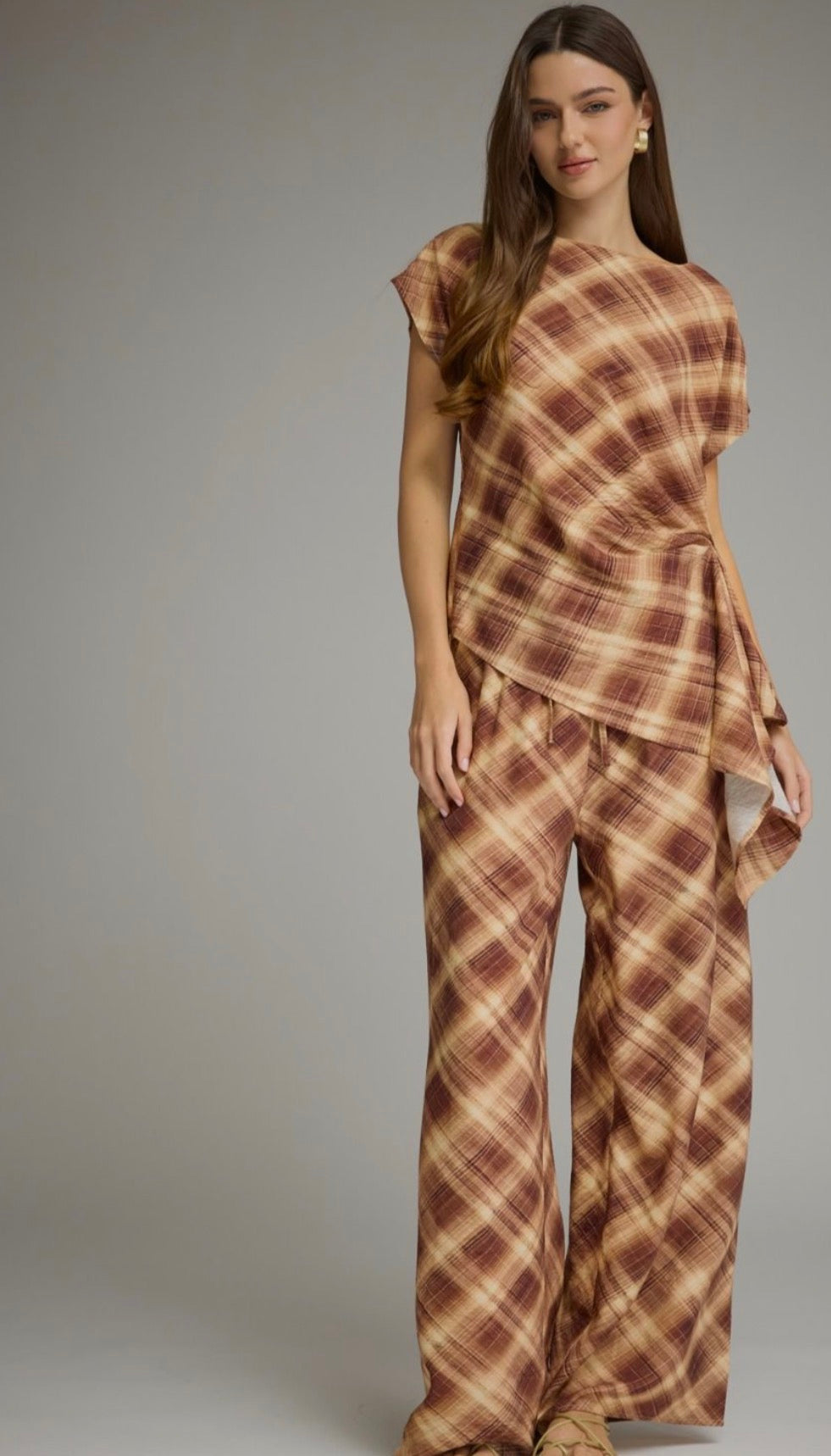 The Fall Plaid Top