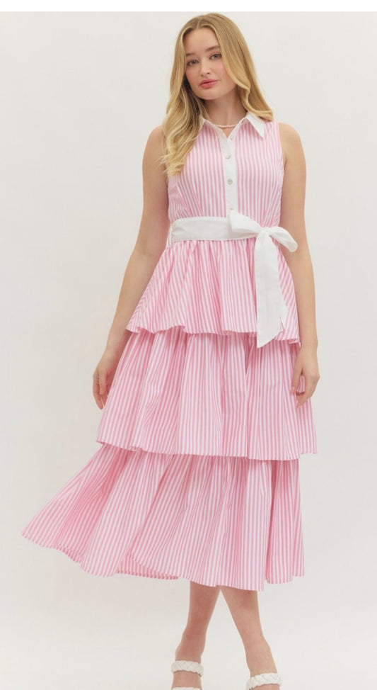 The Pink Lemonade Girl Dress