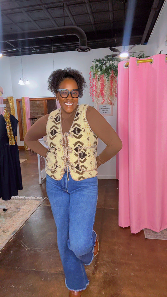 The Ecru Sherpa Fleece