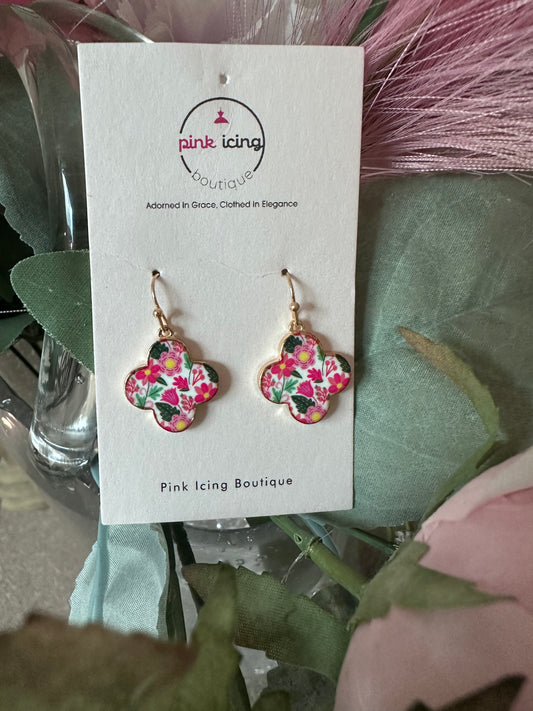 The Girly Clover Earrings