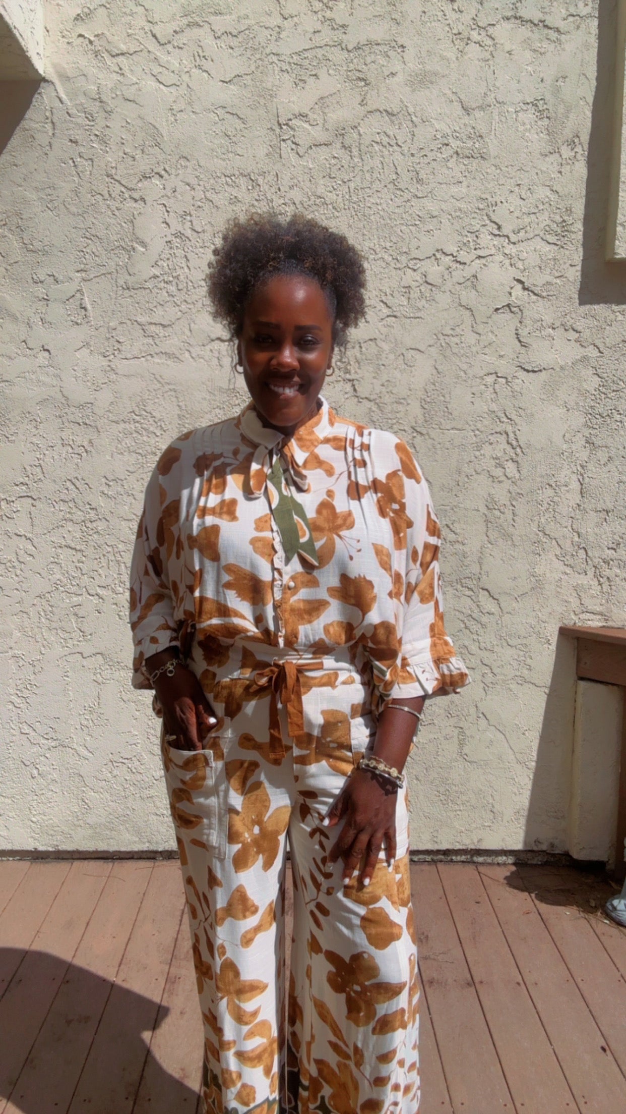 The Ruffled Leaf Blouse