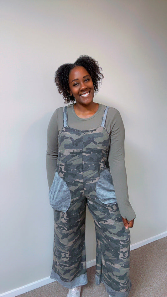 The Camo Girlie Jumpsuit