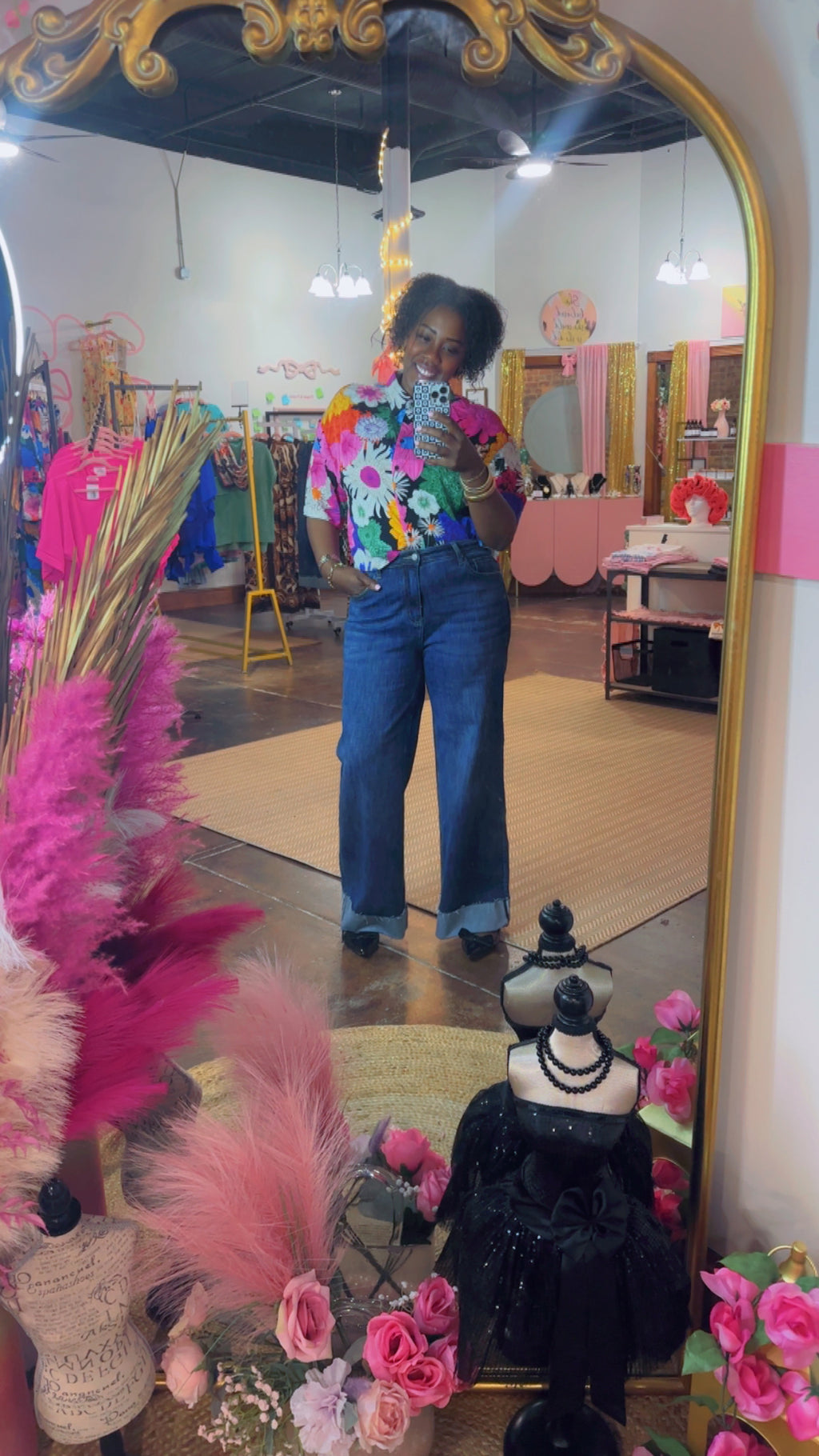 The Floral Serenity Top