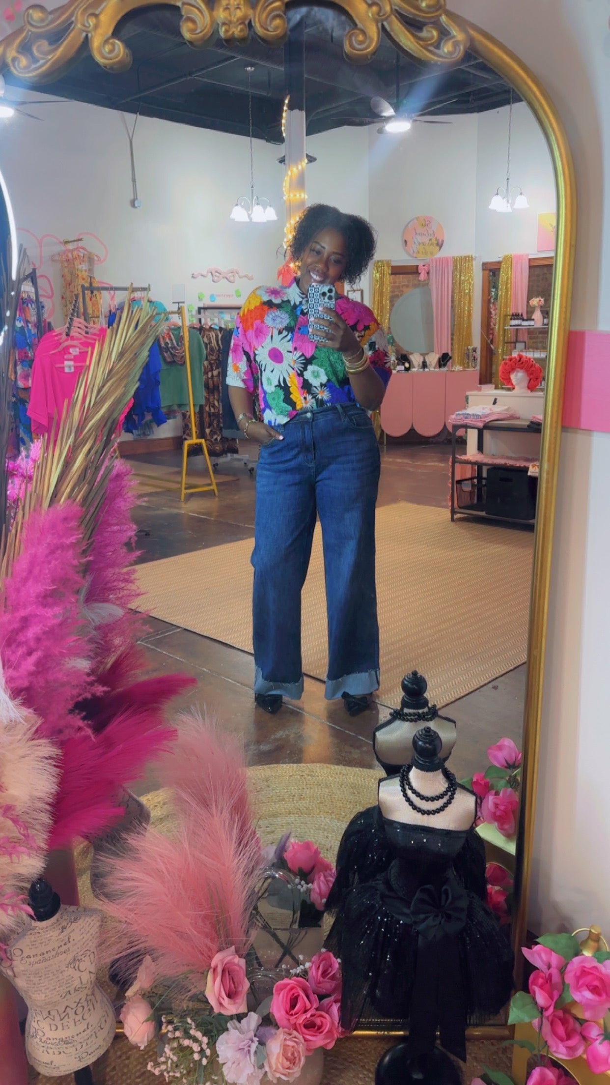 The Floral Serenity Top