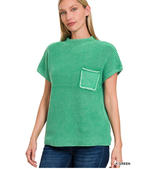 The Lindsey Sweater (Kelly Green)