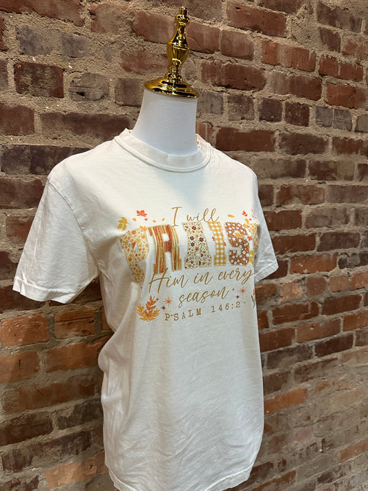 The Praise In Every Season Tee