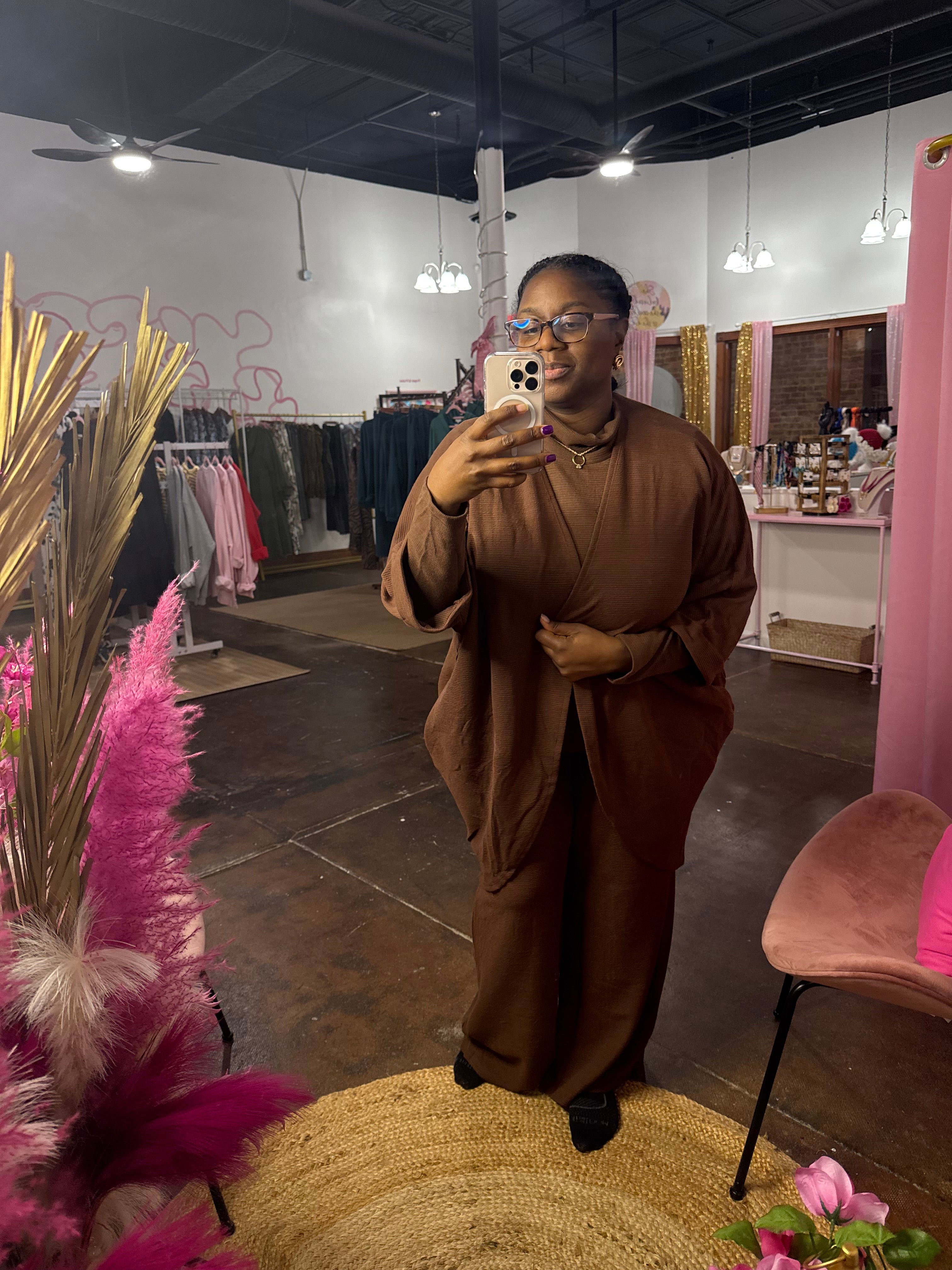 The Claire 3-Piece Set (Brown)