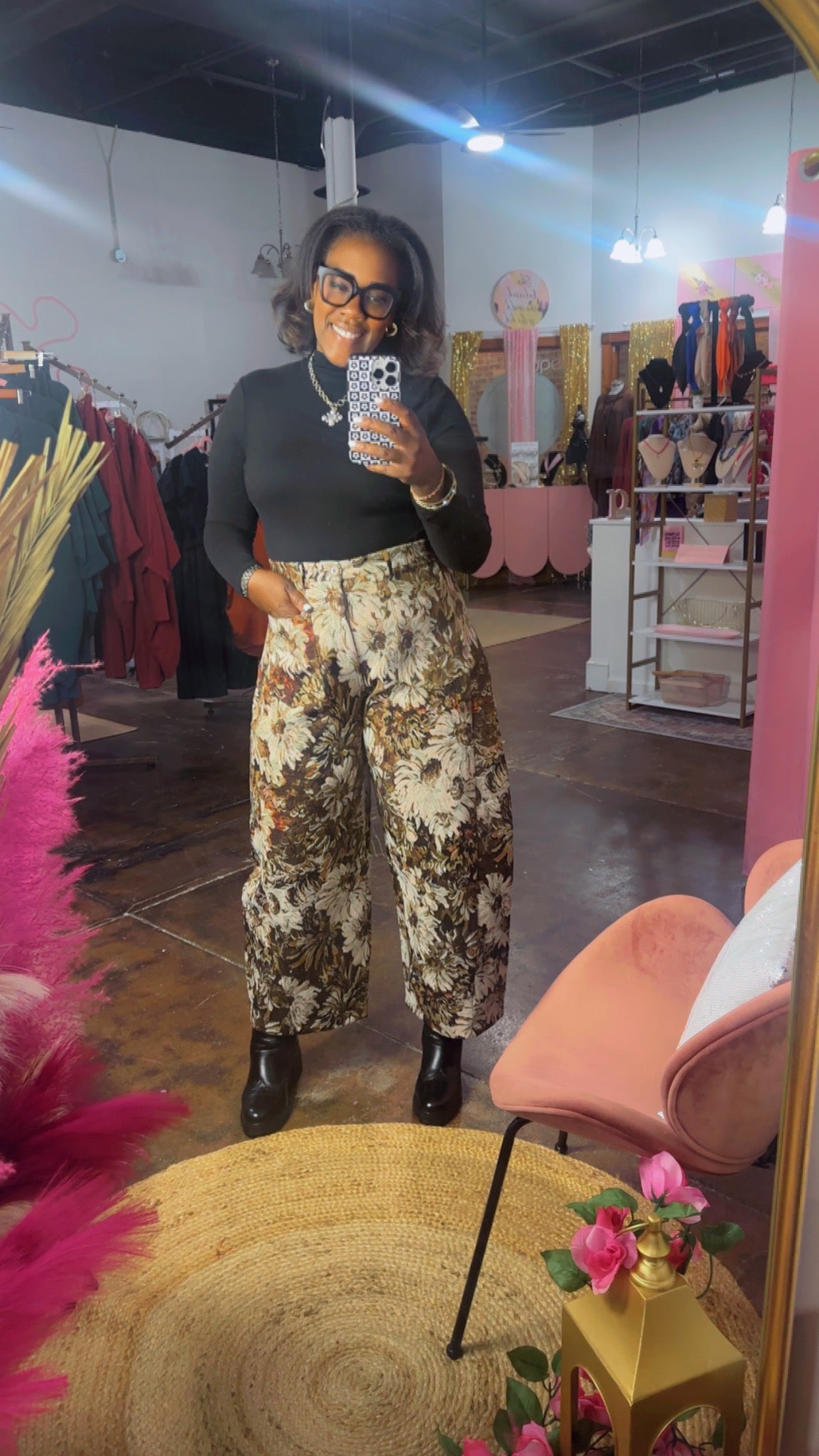 The In The Garden Pants (Brown)