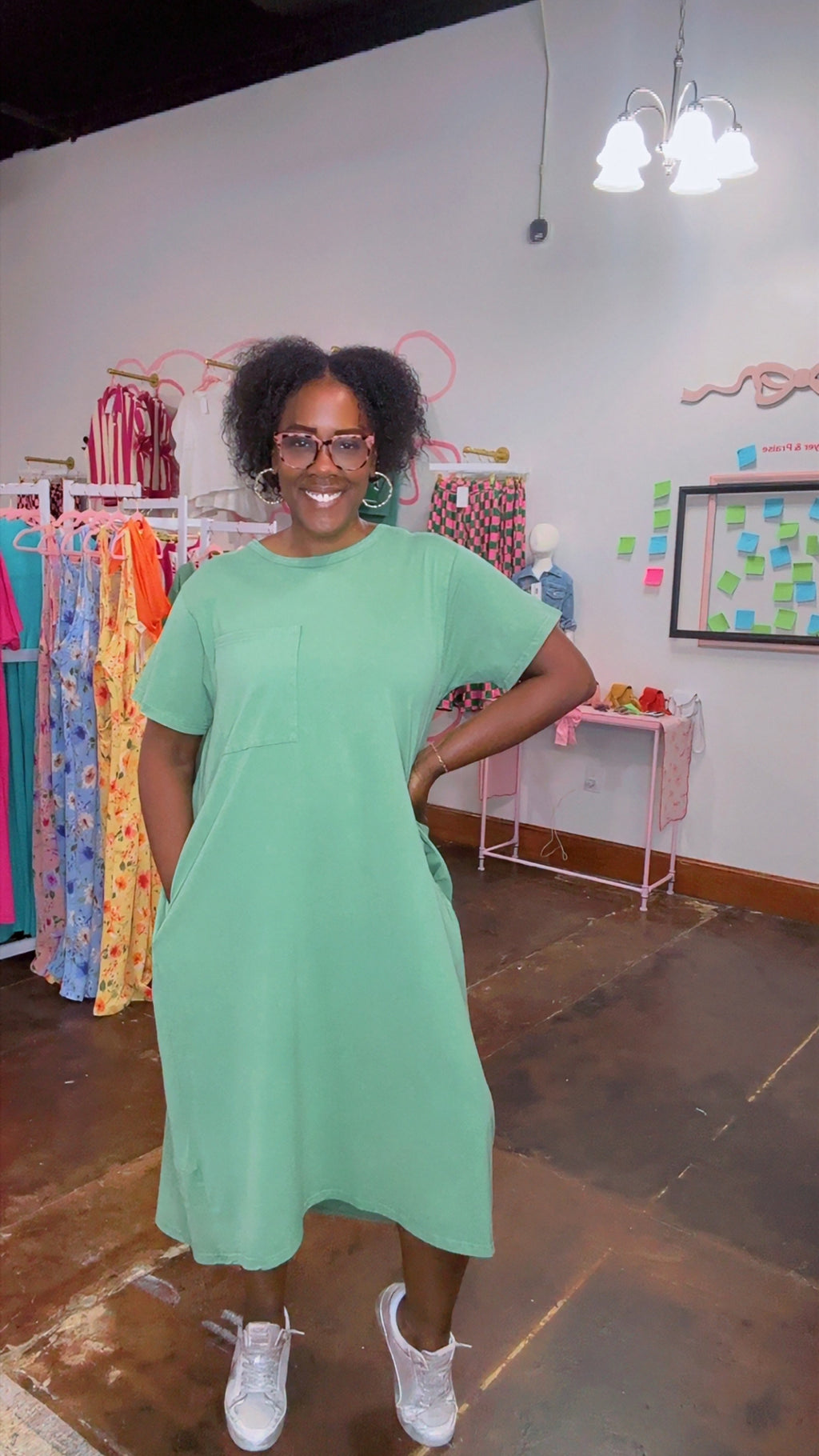 The Summers Coming Midi Dress