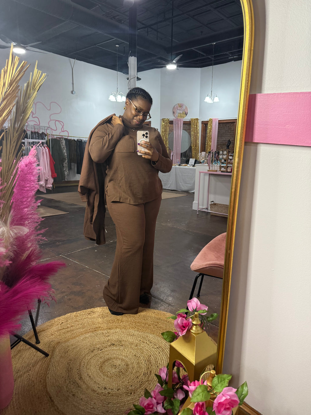 The Claire 3-Piece Set (Brown)