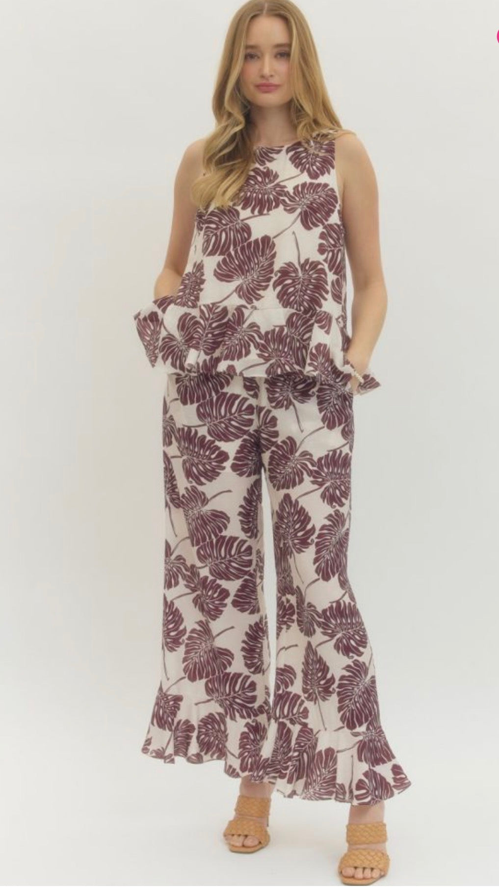 The Palms Frilly Pants