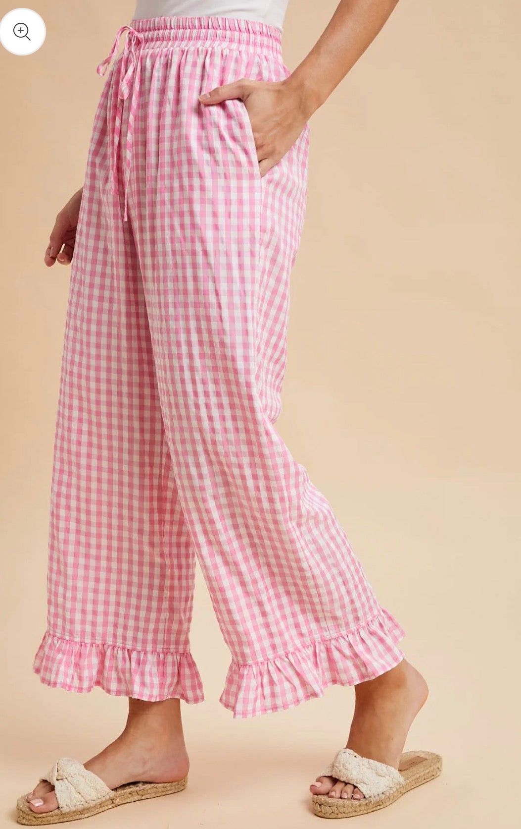 The Sugar Kiss Gingham Pants