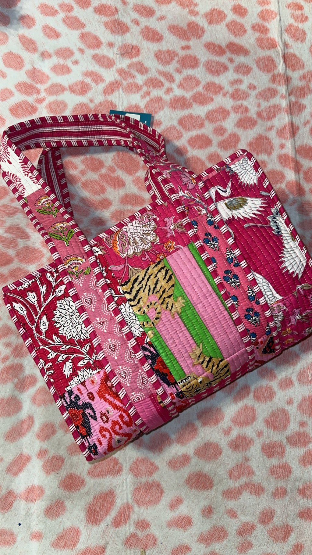The Pink QuiltedTote