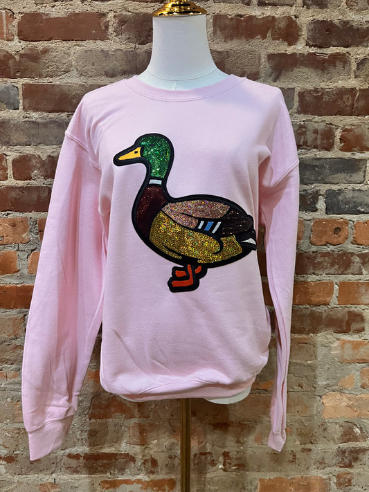 The Bling Mallard Patch Sweatshirt