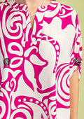 The Fuchsia Relaxed Fit Blouse
