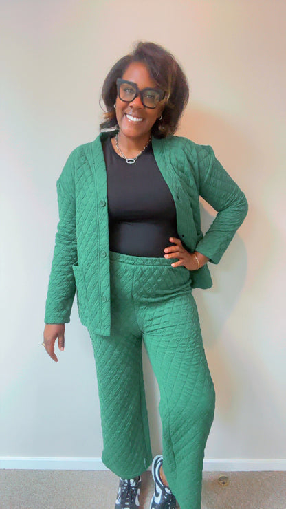 The Jasmine Quilted Set