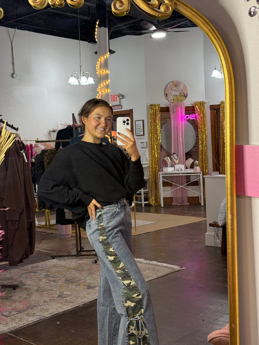 The Kyndal Camo Jeans