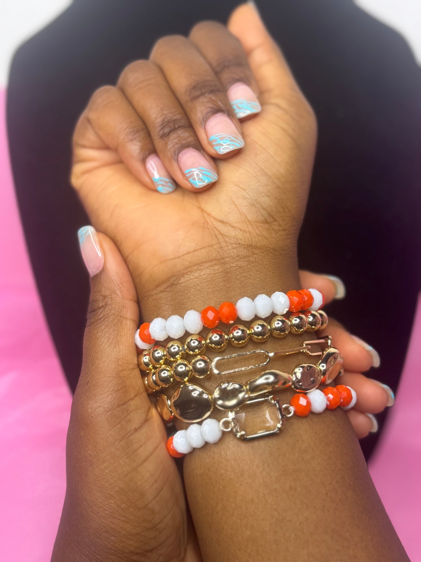 The Multi Strand Bead Bracelet Set