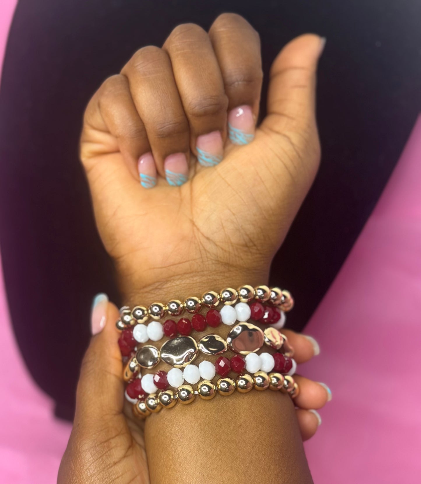 The Multi Strand Bead Bracelet Set