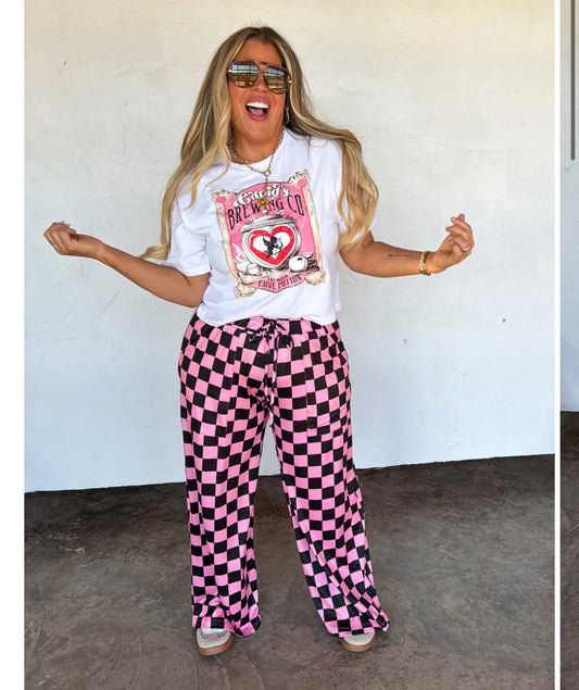 The Sweetheart Checker Pants